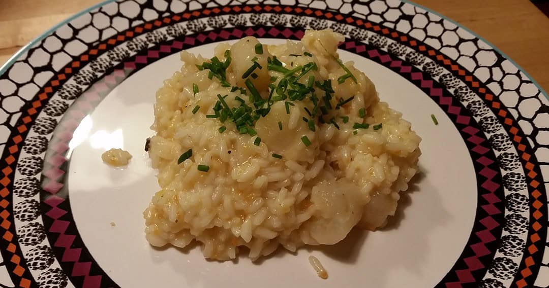 Schwarzwurzel-Risotto