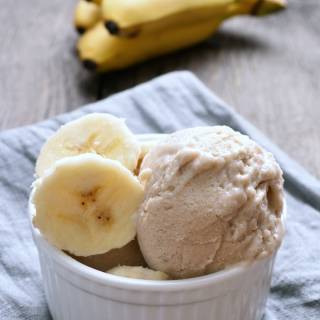 Bananen Eis Zucker reduzieren