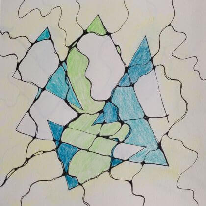 Neurographisches Alphabet - Das Dreieck