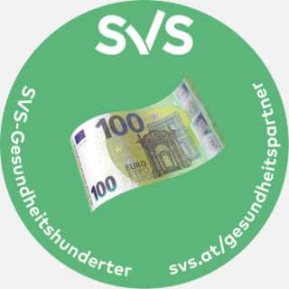 Du kannst für dieses Angebot den SVS Hunderter beantragen