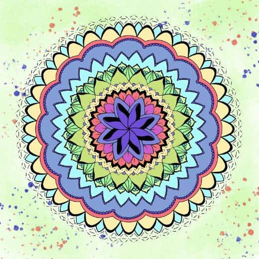 Work-Life-Balance Mandala