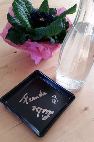 Untersetzer Wasser
