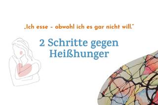 2 Schritte gegen Heißhunger 