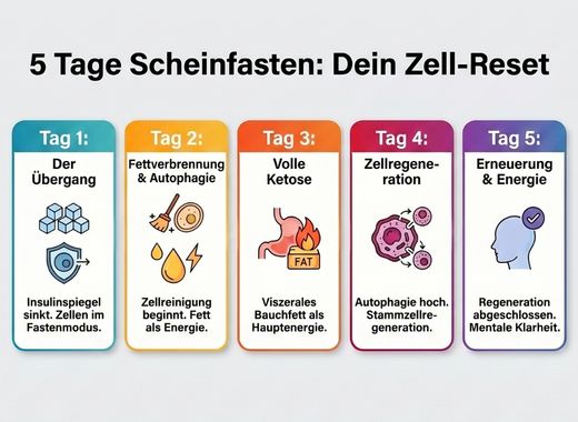 Infografik Scheinfasten